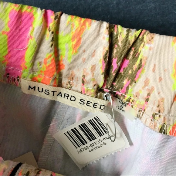 HP Fluorescent Tribal Mini Skirt - Picture 6 of 8